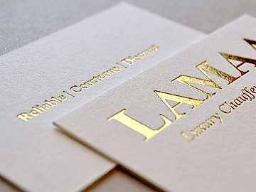 Тиснение фольгой