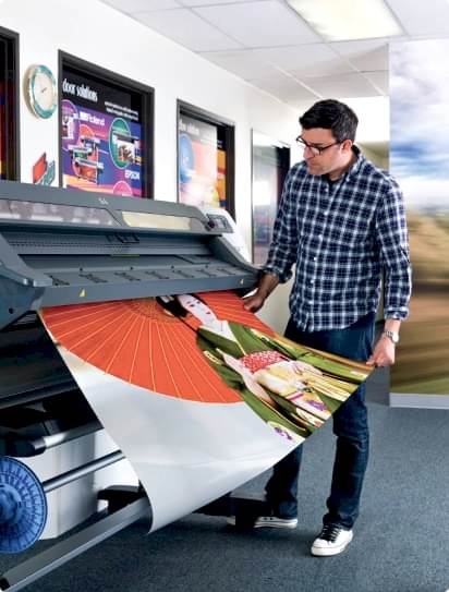 Технология широкоформатной печати в типографии